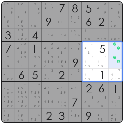 sudoku strategy advanced
